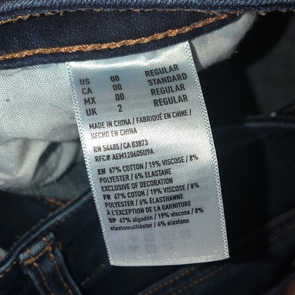 Dark American Eagle Jeans - Picture 4 of 6